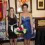Con la reina de las fiestas 2012  Marisol Pardo