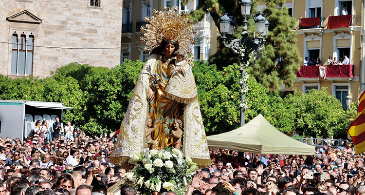 Programa de actos de la festividad de la Virgen de los Desamparados