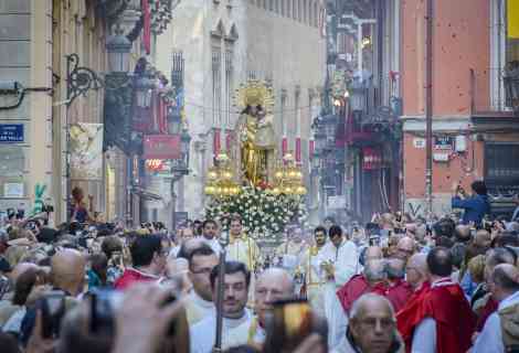 Procesión de la Virgen