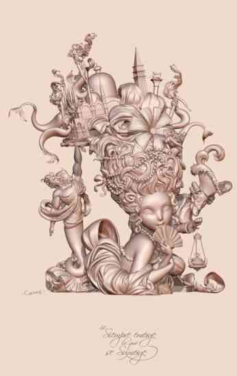 Boceto Falla Maestro Gozalbo 2015 2