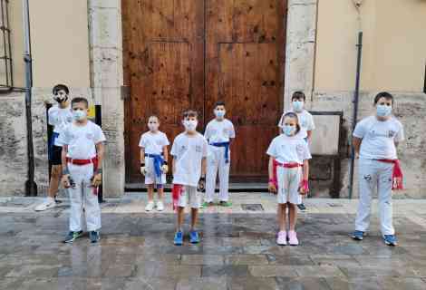 Inicio del campeonato infantil de pilota valenciana