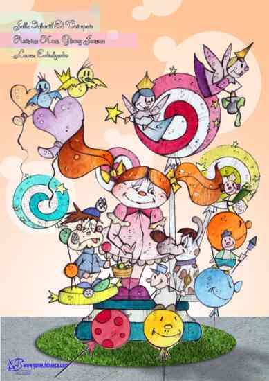 Boceto Falla Infantil El Tr