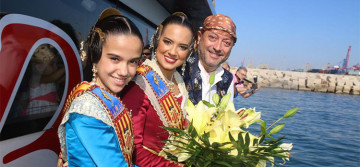 El Marítimo realizó su ofrenda marinera a la Mare de Deu