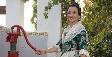 Mariola Zapater Fajarí, fallera mayor de Ripalda-Beneficencia-San Ramón