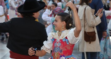 La Dansà Infantil protagonizó la tarde del viernes