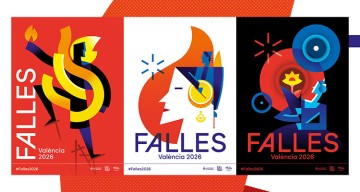 Presentada la imagen gráfica de las Fallas 2026, obra de Vicent Ramón