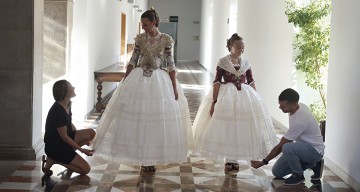 Distinción y elegancia en los cancanes y enaguas de Margarita Vercher Distinción y elegancia en los cancanes y enaguas de Margarita Vercher