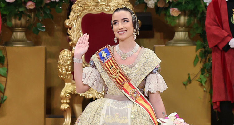 Exaltación de Carmen Prades como Fallera Mayor de Valencia 2026