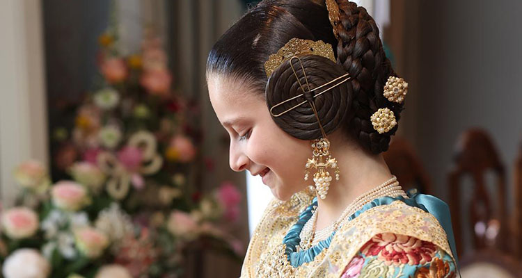 Exaltación de Marta Mercader como Fallera Mayor Infantil de Valencia 2026