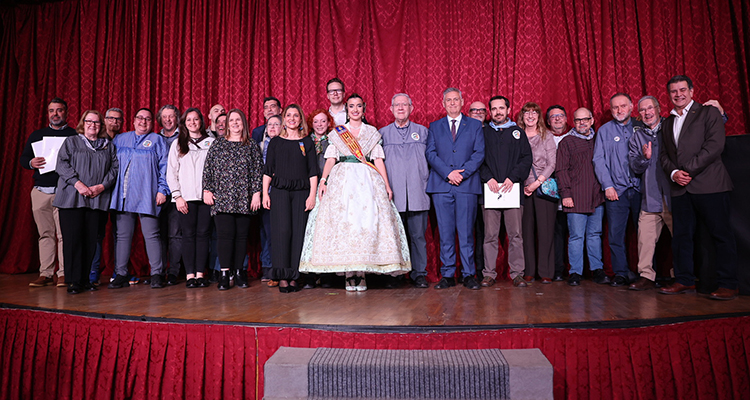 Ampar Cabrera hace historia en el Concurs de Llibrets de Falla de Lo Rat Penat