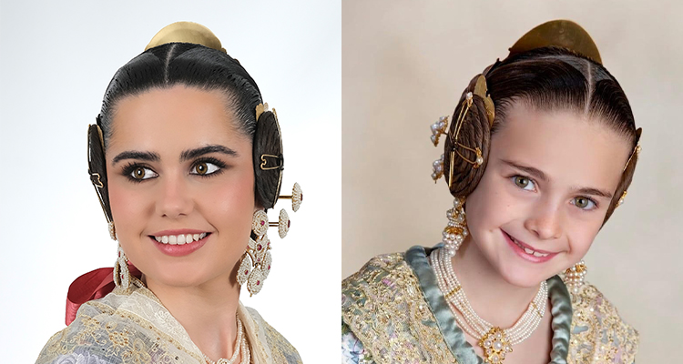 Julia Vizcayno Orero y Beatriz Blanco Tamarit, Falleras Mayores de Valencia 2027