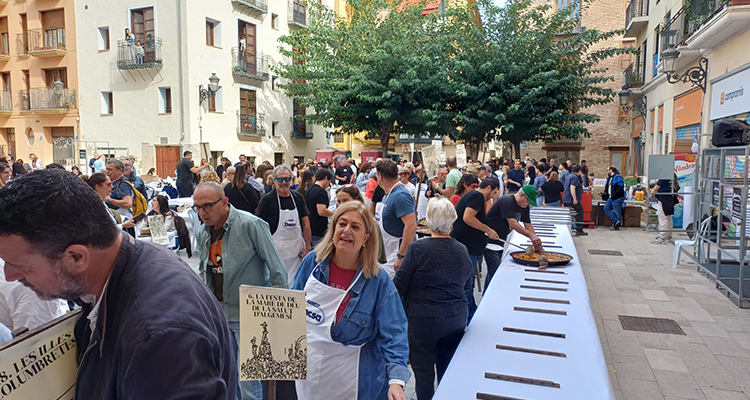La falla Plaza del Pilar celebró su Mig Any
