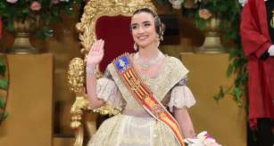 Exaltación de Carmen Prades como Fallera Mayor de Valencia 2026