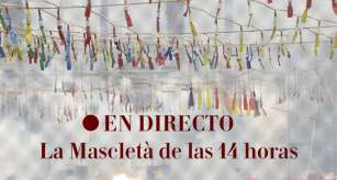 DIRECTO | Sigue en directo la mascletà de las 14 horas en la plaza del Ayuntamiento