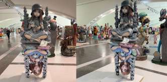 El ninot de la Falla Sueca–Literato Azorín, elegido Ninot Indultat 2026