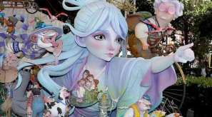 La falla infantil de Espartero–Ramón y Cajal logra el primer premio de la Sección Especial