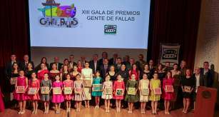 Onda Cero reconoce el compromiso fallero en los XIII Premios Gente de Fallas