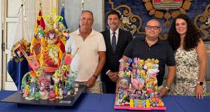Espadero y Gómez renuevan como artistas oficiales para las hogueras 2027