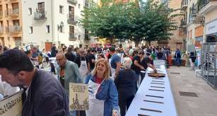 La falla Plaza del Pilar celebró su Mig Any